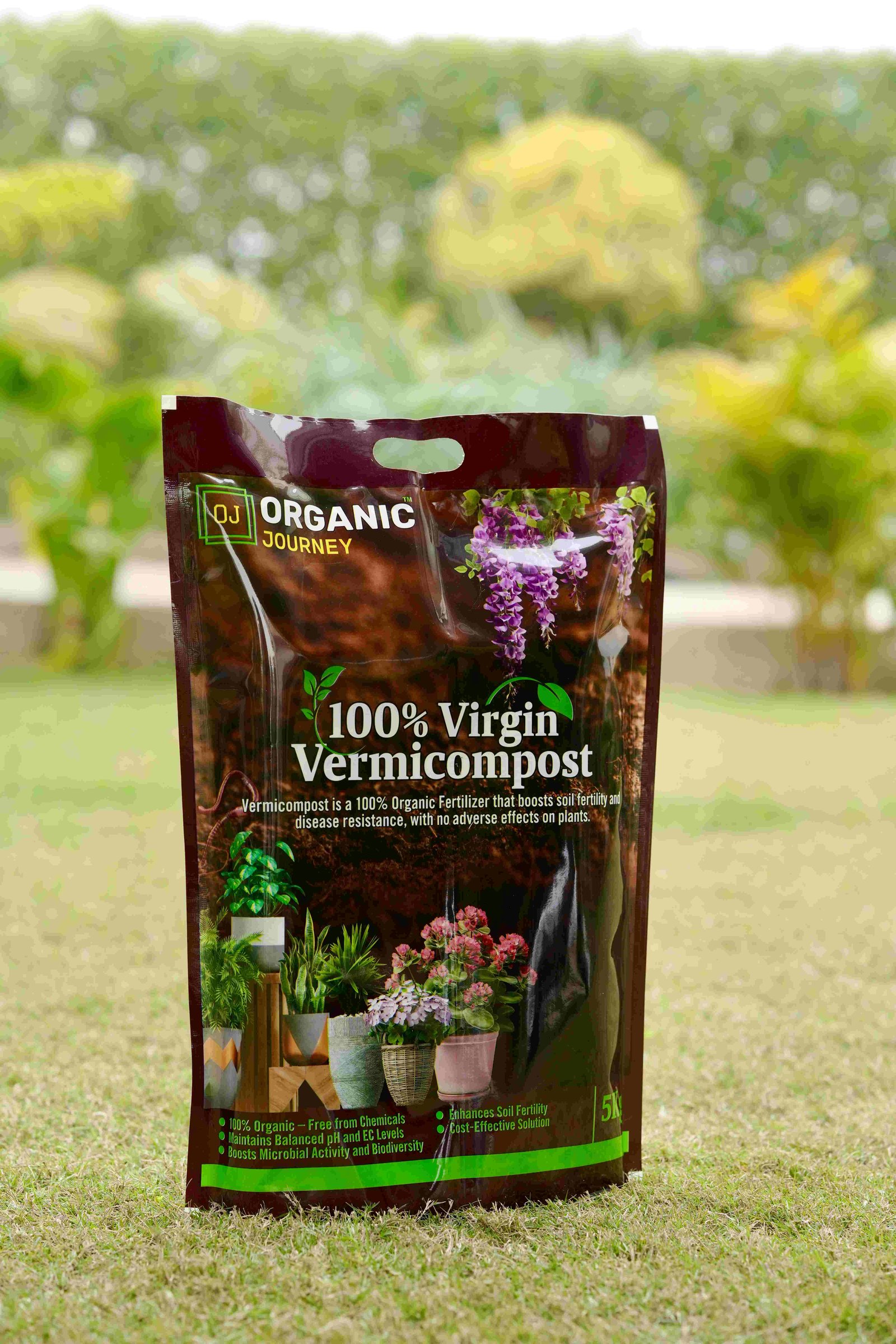 Organic Journey farm-made vermicompost